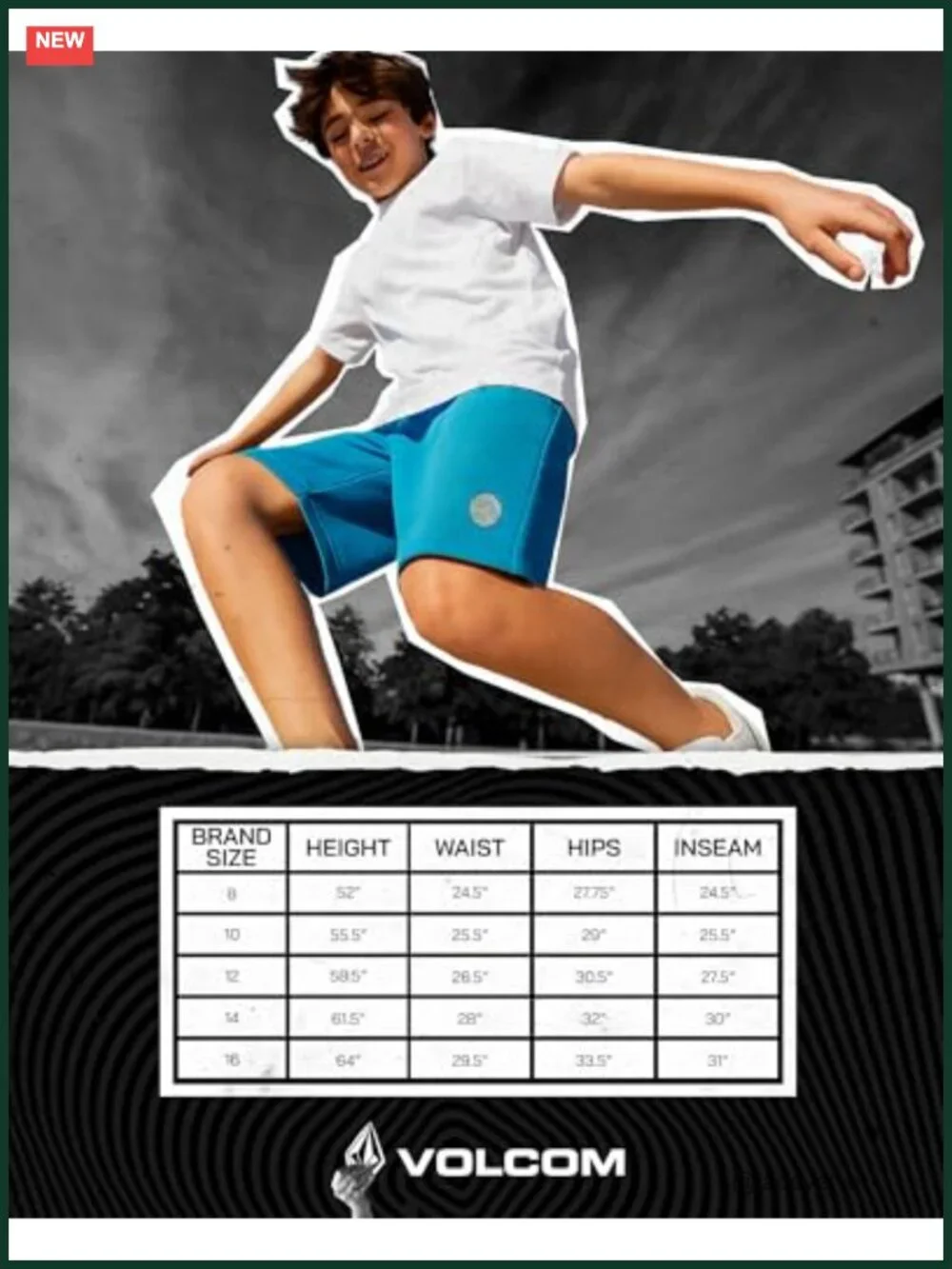 Boys Twill Chino Shorts with Stretch - Flat Front Pull On - School Uniform
